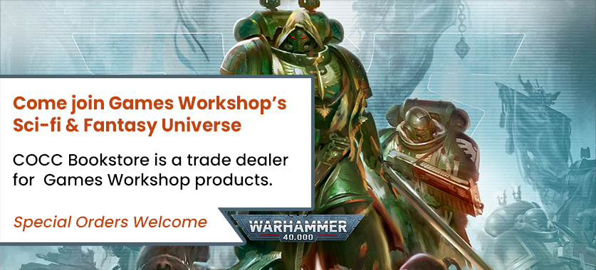 COCC Bookstore is a game workshops sci-fi and fantasy provider