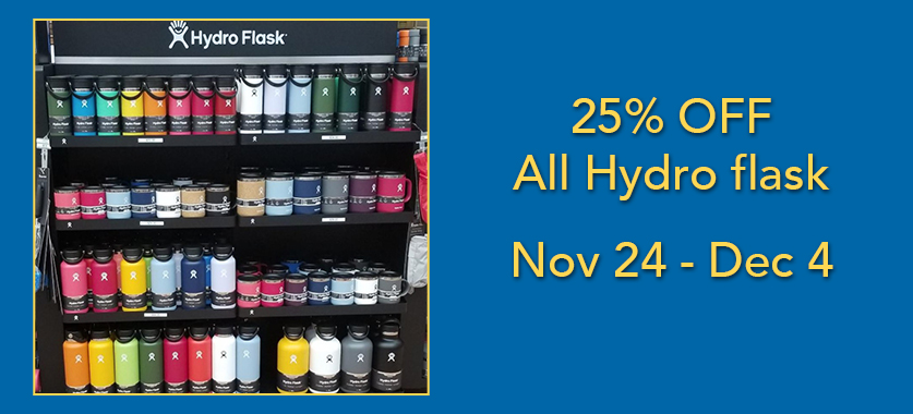 Hydroflask Sale 25% Off Nov 24 to Dec 4